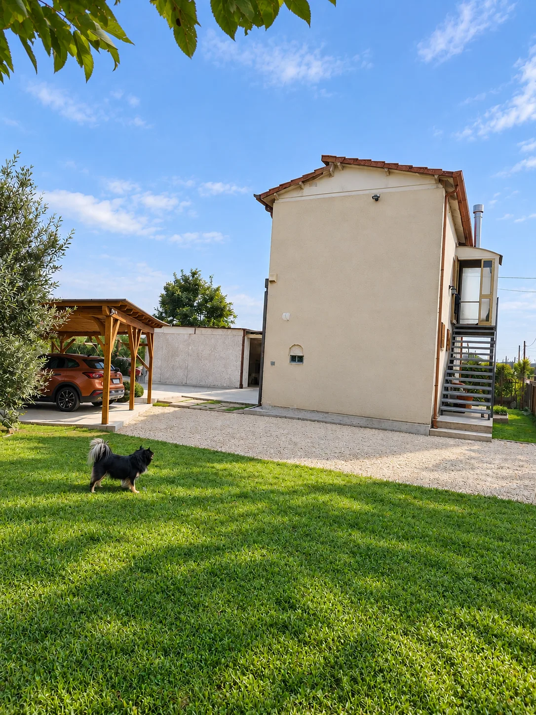 CASA SINGOLA IMMERSA NEL VERDE CON PROGETTO APPROVATO — foto 6
