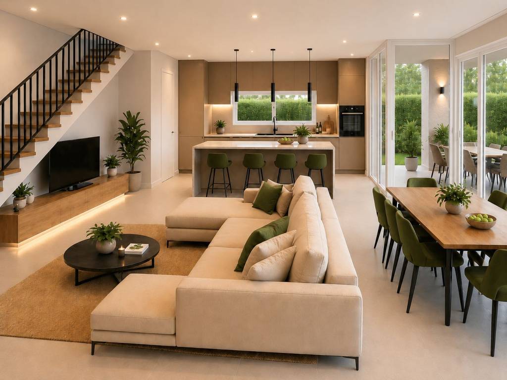 BIFAMILIARE NUOVA CON 4 CAMERE E AMPIO GIARDINO — foto 2
