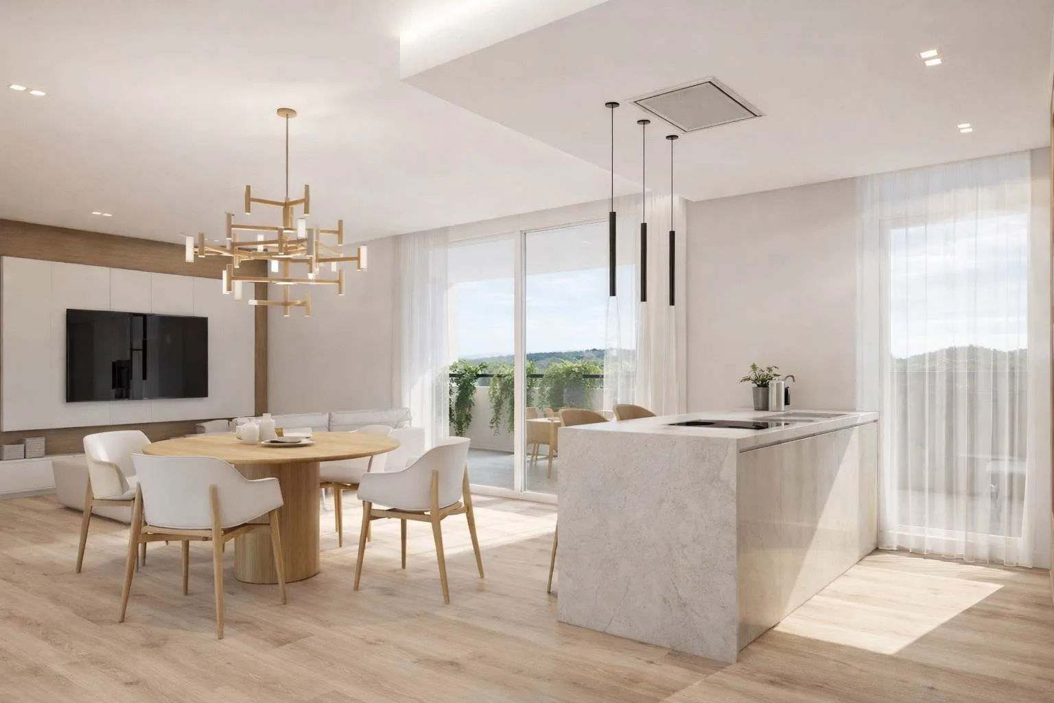NUOVA COSTRUZIONE – TRICAMERE CON TERRAZZO DI 93 MQ A PONTE SAN NICOLO' (PD) — foto 3