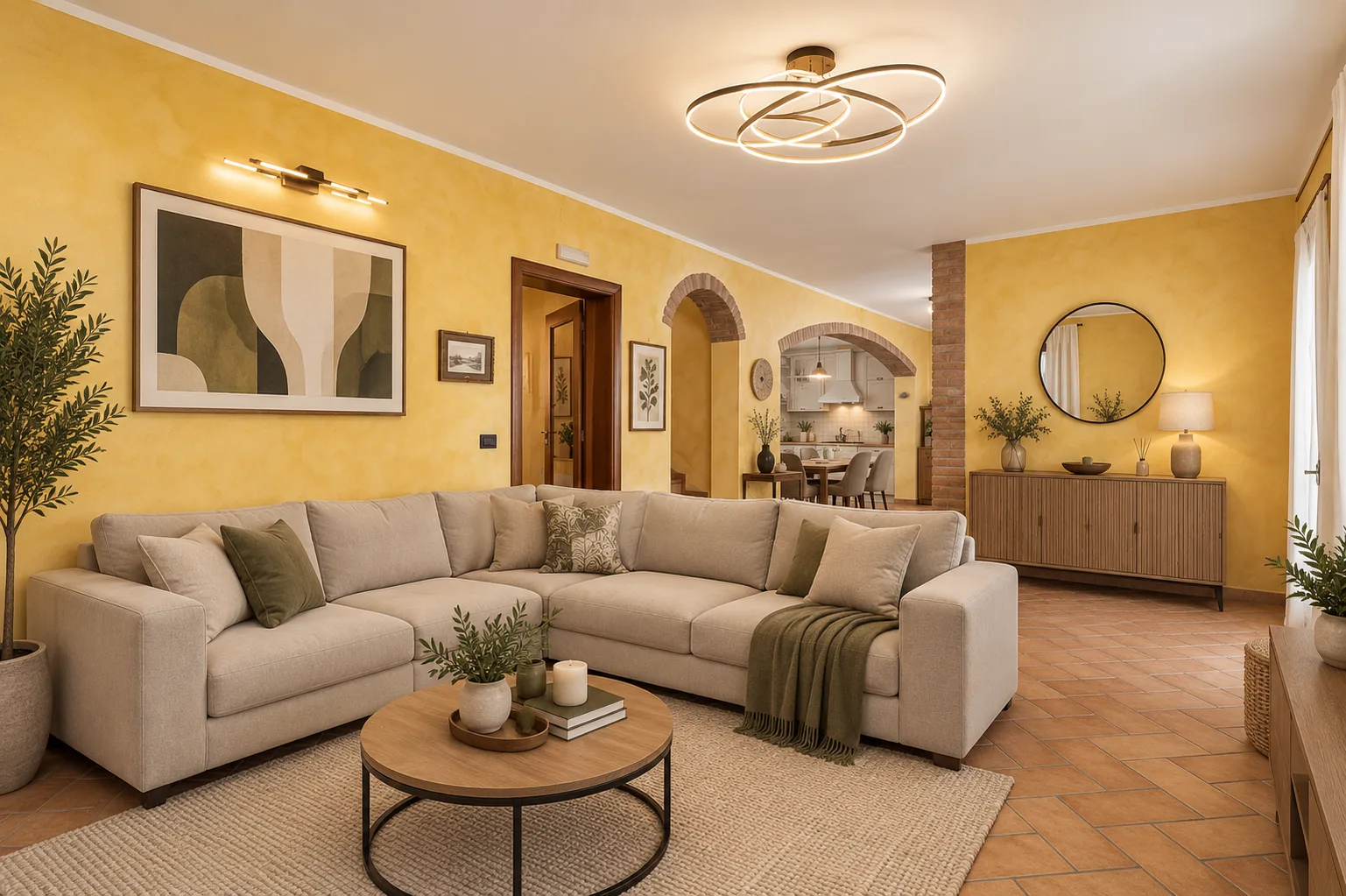 Bifamiliare con 4 camere e ampio giardino a Due Carrare (PD) — foto 6